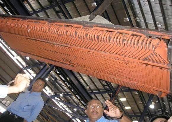 LIM overhaul and bogie crack inspection